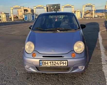 Синий Дэу Матиз, объемом двигателя 0.8 л и пробегом 180 тыс. км за 2400 $, фото 2 на Automoto.ua