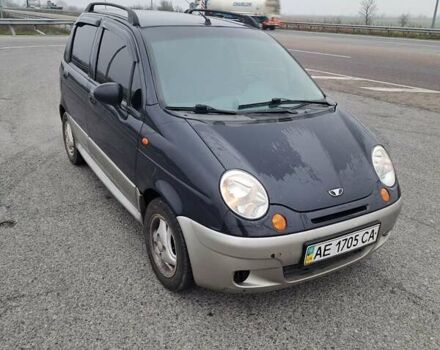 Синий Дэу Матиз, объемом двигателя 1 л и пробегом 129 тыс. км за 2500 $, фото 1 на Automoto.ua