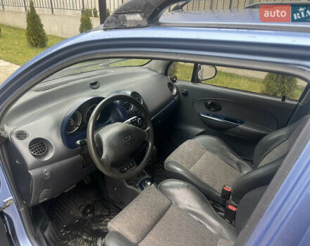 Синий Дэу Матиз, объемом двигателя 0.8 л и пробегом 56 тыс. км за 2150 $, фото 6 на Automoto.ua