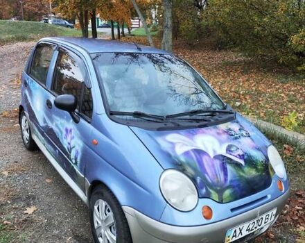 Синий Дэу Матиз, объемом двигателя 1 л и пробегом 147 тыс. км за 2700 $, фото 8 на Automoto.ua