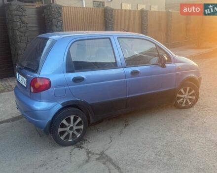 Синій Деу Матіз, об'ємом двигуна 0.8 л та пробігом 148 тис. км за 2400 $, фото 3 на Automoto.ua