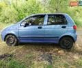 Синий Дэу Матиз, объемом двигателя 0.8 л и пробегом 124 тыс. км за 3700 $, фото 3 на Automoto.ua