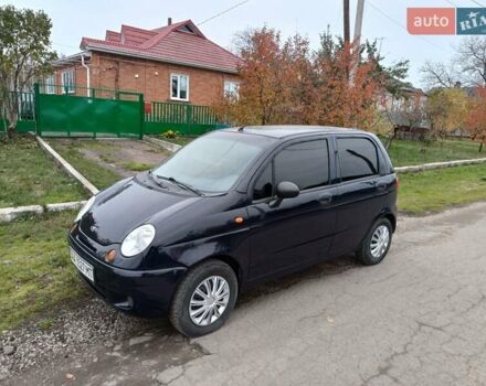 Синий Дэу Матиз, объемом двигателя 0.8 л и пробегом 186 тыс. км за 2700 $, фото 9 на Automoto.ua