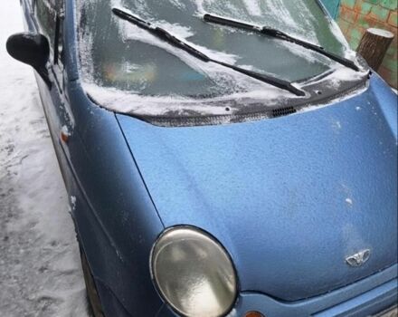 Синий Дэу Матиз, объемом двигателя 0.8 л и пробегом 124 тыс. км за 1594 $, фото 4 на Automoto.ua