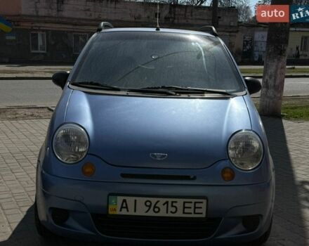 Синий Дэу Матиз, объемом двигателя 0.8 л и пробегом 73 тыс. км за 3200 $, фото 1 на Automoto.ua