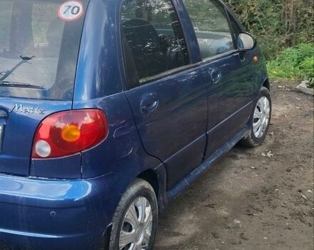 Синий Дэу Матиз, объемом двигателя 1 л и пробегом 157 тыс. км за 1950 $, фото 9 на Automoto.ua