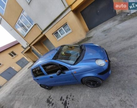 Синий Дэу Матиз, объемом двигателя 0.8 л и пробегом 194 тыс. км за 2850 $, фото 12 на Automoto.ua