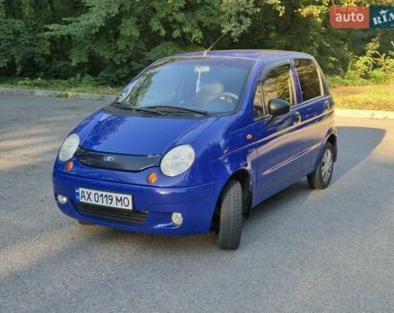 Синий Дэу Матиз, объемом двигателя 0.8 л и пробегом 107 тыс. км за 3200 $, фото 4 на Automoto.ua