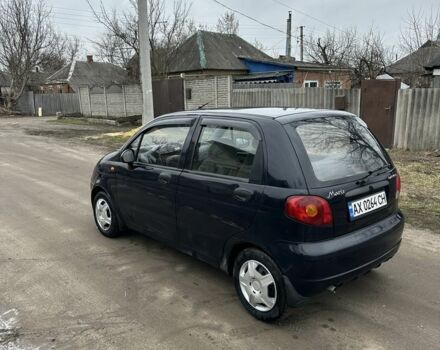 Синий Дэу Матиз, объемом двигателя 0.8 л и пробегом 130 тыс. км за 1804 $, фото 1 на Automoto.ua