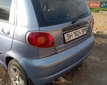 Синий Дэу Матиз, объемом двигателя 0.8 л и пробегом 167 тыс. км за 2800 $, фото 3 на Automoto.ua