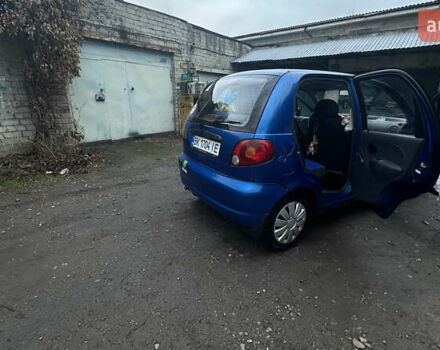 Синий Дэу Матиз, объемом двигателя 0.8 л и пробегом 122 тыс. км за 2350 $, фото 8 на Automoto.ua