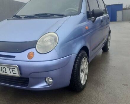 Синий Дэу Матиз, объемом двигателя 0.8 л и пробегом 167 тыс. км за 2650 $, фото 5 на Automoto.ua