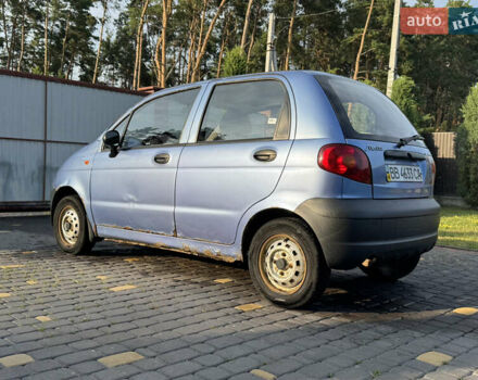 Синий Дэу Матиз, объемом двигателя 0.8 л и пробегом 128 тыс. км за 1350 $, фото 6 на Automoto.ua