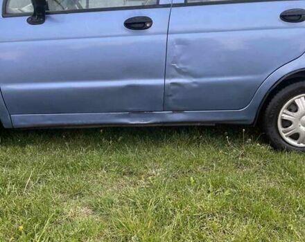 Синій Деу Матіз, об'ємом двигуна 0.8 л та пробігом 182 тис. км за 1600 $, фото 3 на Automoto.ua
