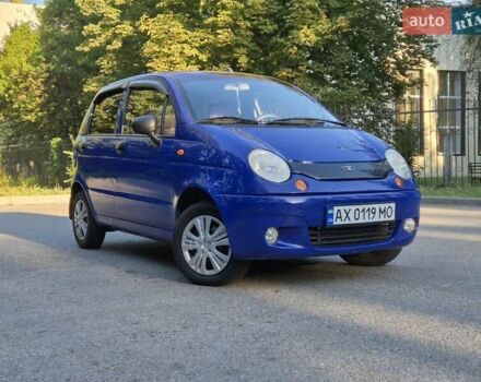Синий Дэу Матиз, объемом двигателя 0.8 л и пробегом 107 тыс. км за 3200 $, фото 7 на Automoto.ua