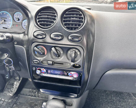 Синий Дэу Матиз, объемом двигателя 0.8 л и пробегом 186 тыс. км за 2200 $, фото 11 на Automoto.ua
