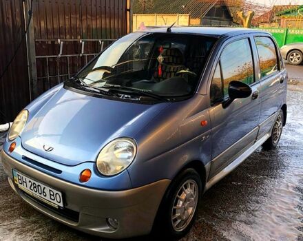 Синий Дэу Матиз, объемом двигателя 1 л и пробегом 125 тыс. км за 2500 $, фото 1 на Automoto.ua