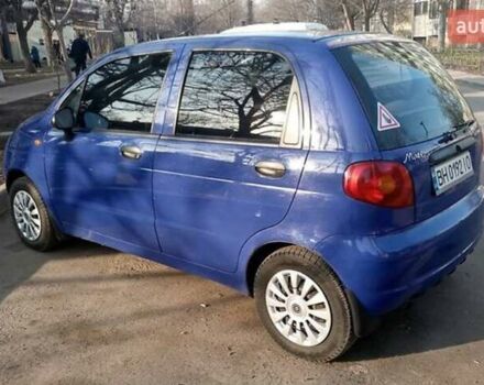 Синий Дэу Матиз, объемом двигателя 0.8 л и пробегом 81 тыс. км за 2700 $, фото 12 на Automoto.ua