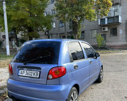 Дэу Матиз 2008 в Марганце на Automoto.ua Синий Дэу Матиз, объемом двигателя 0.8 л и пробегом 200 тыс. км за 2800 $, фото 4 на Automoto.ua
