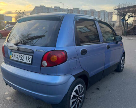 Синій Деу Матіз, об'ємом двигуна 0.8 л та пробігом 124 тис. км за 1999 $, фото 17 на Automoto.ua