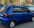 Синий Дэу Матиз, объемом двигателя 0.8 л и пробегом 126 тыс. км за 2900 $, фото 3 на Automoto.ua
