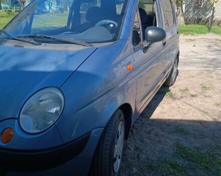 Синий Дэу Матиз, объемом двигателя 0.8 л и пробегом 145 тыс. км за 3400 $, фото 3 на Automoto.ua