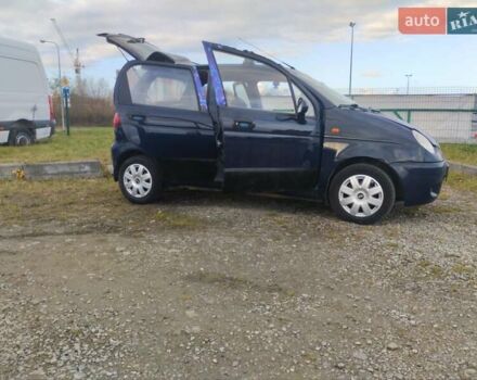 Синий Дэу Матиз, объемом двигателя 0.8 л и пробегом 84 тыс. км за 1750 $, фото 3 на Automoto.ua