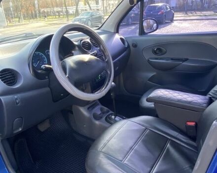 Синий Дэу Матиз, объемом двигателя 0.8 л и пробегом 125 тыс. км за 2999 $, фото 3 на Automoto.ua