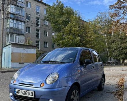 Дэу Матиз 2008 в Марганце на Automoto.ua Синий Дэу Матиз, объемом двигателя 0.8 л и пробегом 200 тыс. км за 2800 $, фото 1 на Automoto.ua