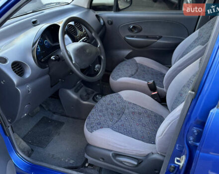 Синий Дэу Матиз, объемом двигателя 0.8 л и пробегом 126 тыс. км за 2900 $, фото 8 на Automoto.ua