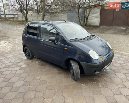 Синій Деу Матіз, об'ємом двигуна 0.8 л та пробігом 333 тис. км за 1500 $, фото 2 на Automoto.ua