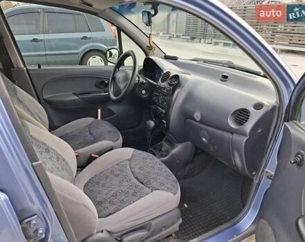 Синий Дэу Матиз, объемом двигателя 0.8 л и пробегом 124 тыс. км за 2000 $, фото 11 на Automoto.ua
