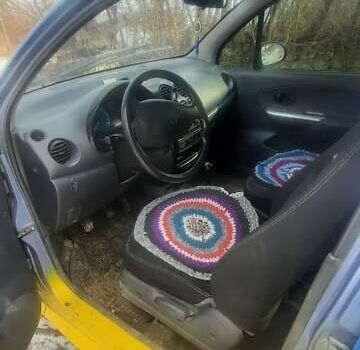 Синій Деу Матіз, об'ємом двигуна 1 л та пробігом 116 тис. км за 2400 $, фото 5 на Automoto.ua