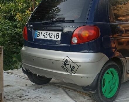 Синій Деу Матіз, об'ємом двигуна 1 л та пробігом 200 тис. км за 2000 $, фото 3 на Automoto.ua