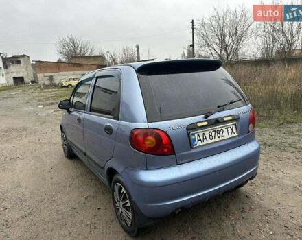 Синий Дэу Матиз, объемом двигателя 0.8 л и пробегом 85 тыс. км за 2200 $, фото 13 на Automoto.ua