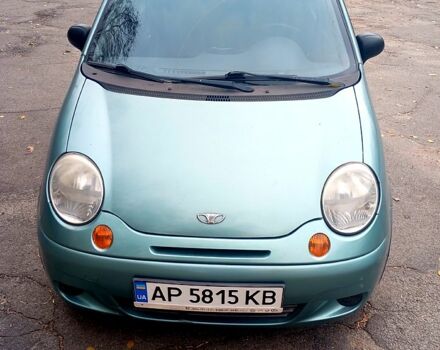 Синий Дэу Матиз, объемом двигателя 0.8 л и пробегом 92 тыс. км за 3300 $, фото 7 на Automoto.ua