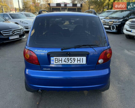 Синий Дэу Матиз, объемом двигателя 0.8 л и пробегом 126 тыс. км за 2900 $, фото 7 на Automoto.ua