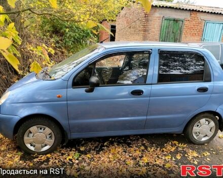 Синій Деу Матіз, об'ємом двигуна 0.8 л та пробігом 155 тис. км за 2100 $, фото 3 на Automoto.ua