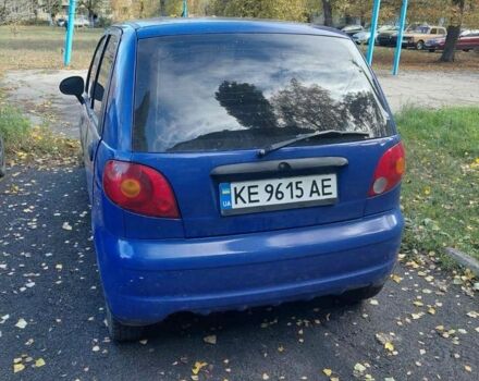 Синий Дэу Матиз, объемом двигателя 0.8 л и пробегом 333 тыс. км за 1775 $, фото 6 на Automoto.ua