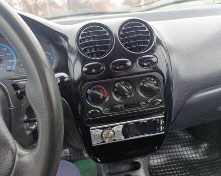 Синий Дэу Матиз, объемом двигателя 0.8 л и пробегом 100 тыс. км за 2100 $, фото 14 на Automoto.ua