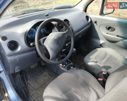 Синій Деу Матіз, об'ємом двигуна 0.8 л та пробігом 130 тис. км за 2400 $, фото 6 на Automoto.ua