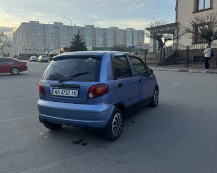 Синій Деу Матіз, об'ємом двигуна 0.8 л та пробігом 124 тис. км за 1999 $, фото 11 на Automoto.ua