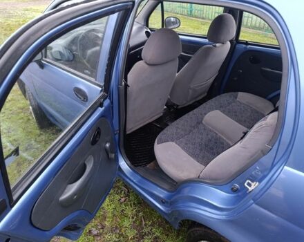 Синий Дэу Матиз, объемом двигателя 0.8 л и пробегом 100 тыс. км за 2100 $, фото 11 на Automoto.ua