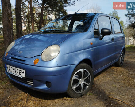Синій Деу Матіз, об'ємом двигуна 0.8 л та пробігом 130 тис. км за 2400 $, фото 1 на Automoto.ua