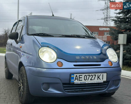 Синий Дэу Матиз, объемом двигателя 0.8 л и пробегом 150 тыс. км за 2700 $, фото 3 на Automoto.ua