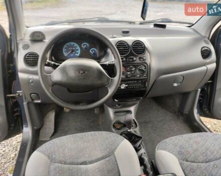 Синий Дэу Матиз, объемом двигателя 0.8 л и пробегом 84 тыс. км за 1750 $, фото 8 на Automoto.ua