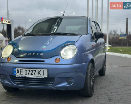 Синий Дэу Матиз, объемом двигателя 0.8 л и пробегом 150 тыс. км за 2700 $, фото 2 на Automoto.ua