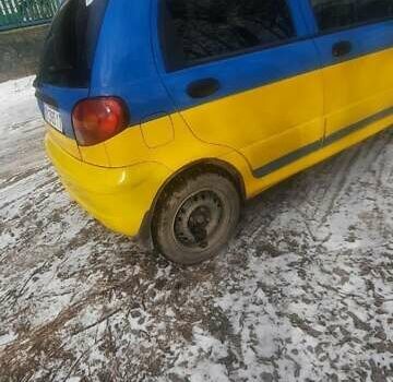 Синій Деу Матіз, об'ємом двигуна 1 л та пробігом 116 тис. км за 2400 $, фото 2 на Automoto.ua