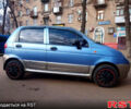 Синий Дэу Матиз, объемом двигателя 1 л и пробегом 44 тыс. км за 3400 $, фото 6 на Automoto.ua