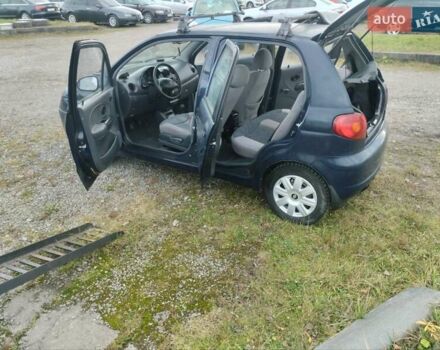 Синий Дэу Матиз, объемом двигателя 0.8 л и пробегом 84 тыс. км за 1750 $, фото 4 на Automoto.ua